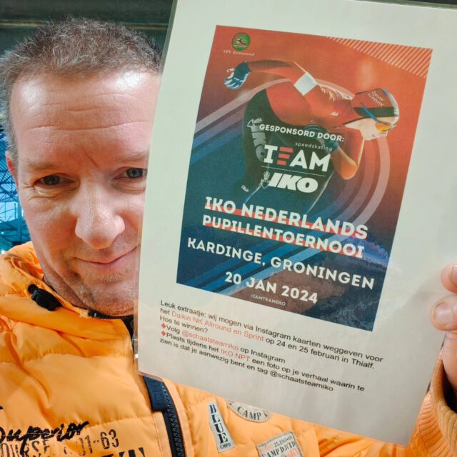 Vandaag is het zover...
#NPT in Groningen, Kardinge 😎
@schaatsteamiko